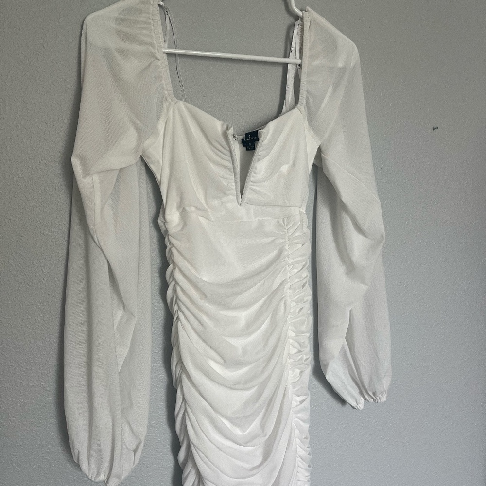 Lulus Wedding Reception Mini Dress